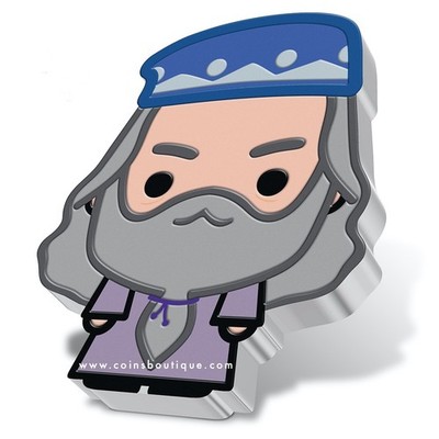 Albus Dumbledore Harry Potter chibi 1 oz silver coin proof Niue 2020