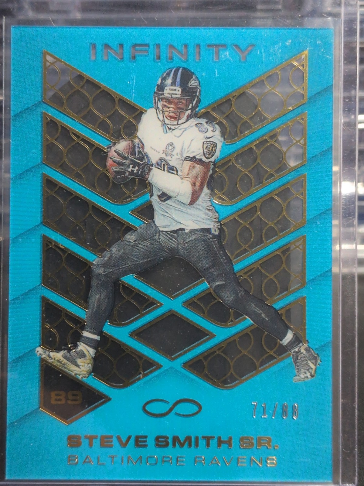 2016 Panini Infinity #14 Steve Smith Sr. /88, Ravens, Panthers