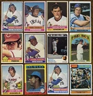 (12) 1970s TOPPS BASEBALL HOF/STAR CARDS HANK AARON NOLAN RYAN ECKERSLEY RC READ