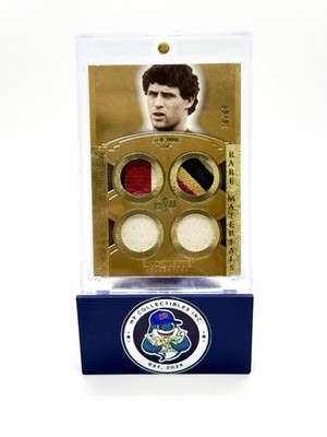 STEVE YOUNG 2010 Upper Deck Exquisite Collection QUAD GAME-USED PATCH GOLD /60