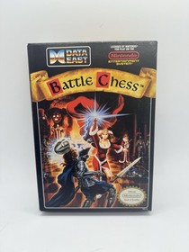 Battle Chess Nintendo NES Complete CIB Battlechess Great Shape!