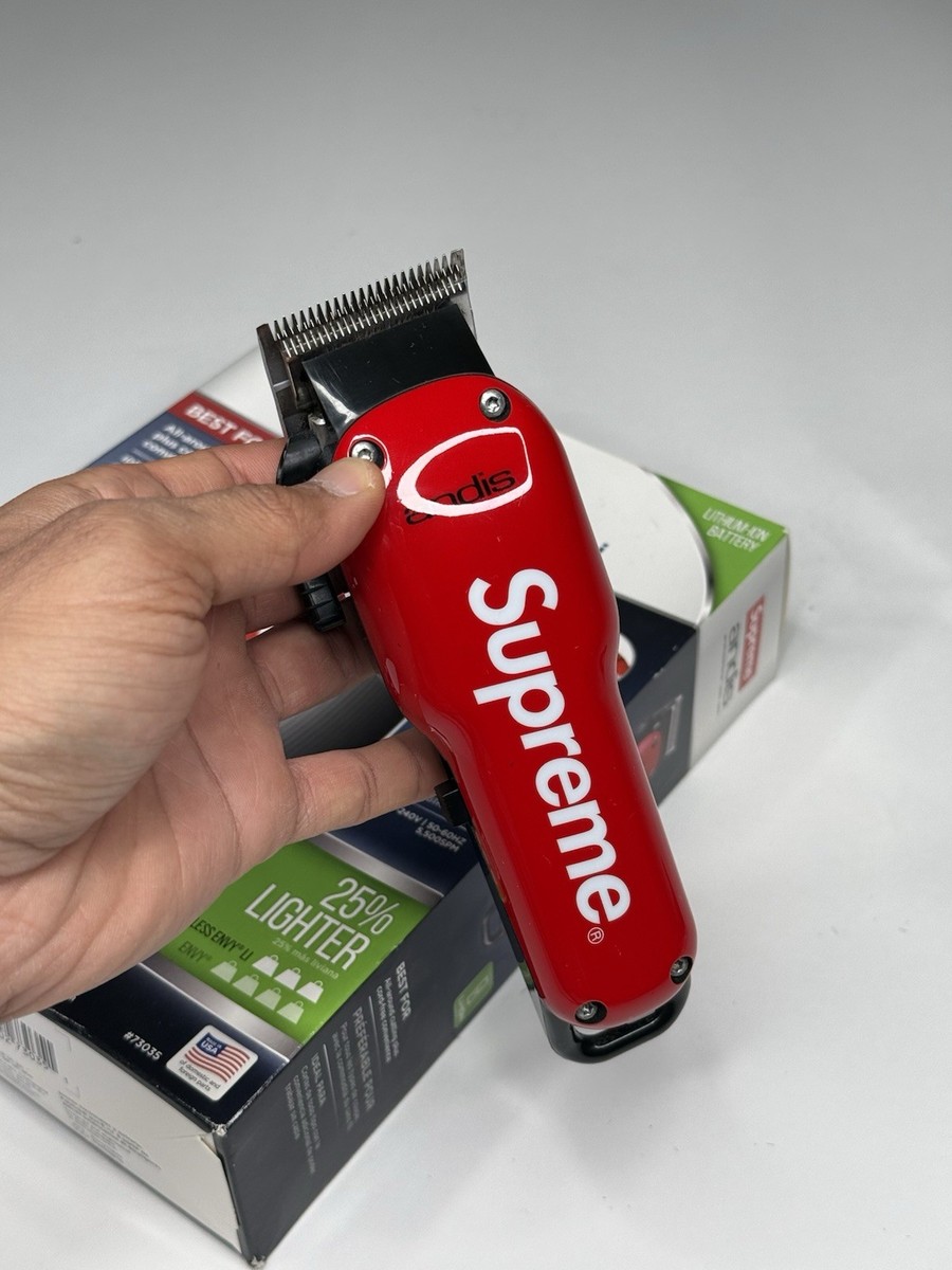 supreme andis CORDLESS ENVY. Li バリカン Supreme Andis Cordless Envy Li Adjustable Blade Clipper Red