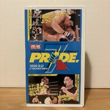 1999 PRIDE 7 VHS Yokohama Arena Kazushi Sakuraba Takada MMA Japan