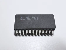 MB7144E-W Fujitsu PROM 64Kbit Programmable ROM 8Kx8 Memory IC Ceramic CDIP-24