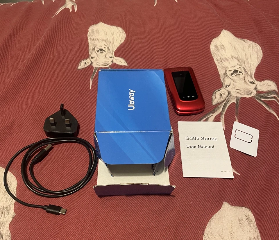 Uleway 2G G380D-SE Flip Phone for Seniors Large Buttons, SOS, Torch, FM Radio - Image 2 of 4