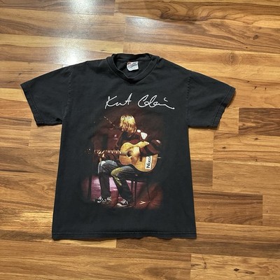 Vintage 90's Nirvana Kurt Cobain MTV Unplugged Acoustic T-Shirt