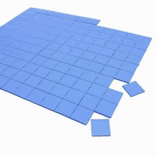 100 PCS Thermal Conductive Silicone Pads Soft Cooling Laptop 10mmx10mmx1mm