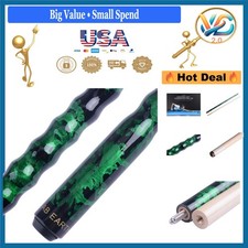 58-Inch Ergonomic Pool Cue Canadian Maple 13mm Tip 18-21oz Billiard Stick