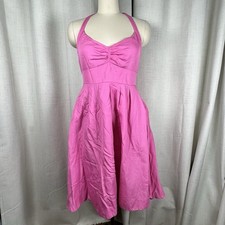 Платье J.CREW 100% Cotton Halter Sun