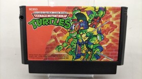 KONAMI Teenage Mutant Ninja Turtles Famicom Game with Box & Manual, Used