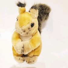 9" Plush Squirrel Realistic Firmly stuffed Unbranded
