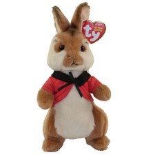 TY Beanie Baby Flopsy Peter Rabbit Movie Plush 6” Stuffed Animal Toy