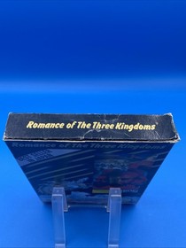 Romance of the Three Kingdoms (Nintendo NES, 1989) CIB - Complete w/Map - Tested