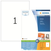 Herma Universal-Etiketten Premium, 210 X 297 Mm, Weiß 1 Bis 20 Stk Spare Bis 18%