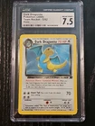 2000 Pokemon Team Rocket Dark Dragonite 5/82 Holo Rare CGC 7.5 Near Mint