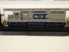 ATLAS 10004468 H.O.  C S X EMD SD36 LOW NOSE EARLY GREY/BLUE ROAD 4519 DCC+SOUND