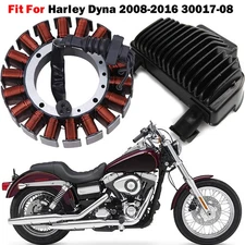 HIGH QUALITY Stator Coil + Voltage Regulator Rectifier For 2006-2018 Harley Dyna