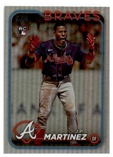 2024 Topps Baseball Series 2 J.P. Martinez Rainbow Foil #685 RC Atlanta Braves