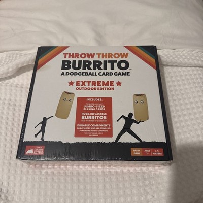 Throw Throw Burrito Extreme Outdoor Edition Völkerball Kartenspiel 2022 Neu Sealed