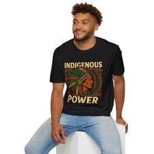 Indigenous Power Unisex T-Shirt – Cultural Heritage Tee | Vibrant Tribal Design 