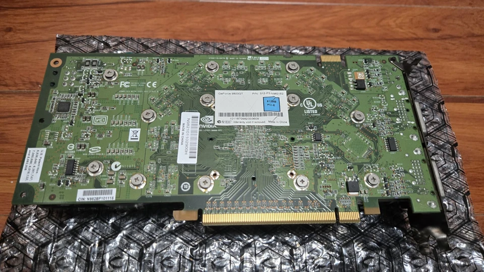 EVGA Nvidia GeForce 9800GT 512GB PCI-E Video Card 512-P3-N982-B2 - Image 4 of 4