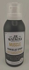 J.R. Watkins Muscle Pain Relief Spray 4 oz New