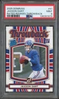 2025 Panini Donruss Jaxson Dart THROWBACK Rated Rookie RC #41 PSA 9 136391973