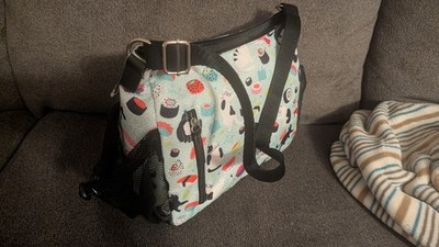 Lily Bloom Reese Coho Crossbody Bag Sushi Cat Print NWT Eco-Friendly Karma Bloom