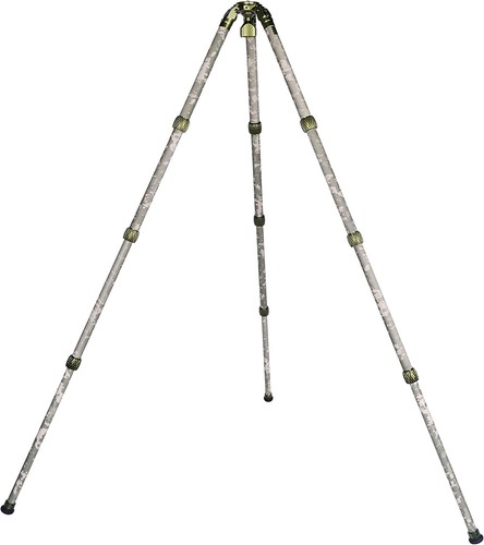 Sirui CT-3204 Pro Carbon 4-Step Tripod Legs Only Green Digi Camo Flat/75mm Bowl - Picture 2 of 7