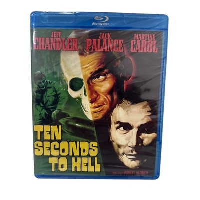 Ten Second To Hell New Sealed Blu-ray 1959-2014 Rare