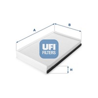 Innenraumfilter UFI 53.110.00 Partikelfilter FüR Viano Vito Mercedes Mixto W639