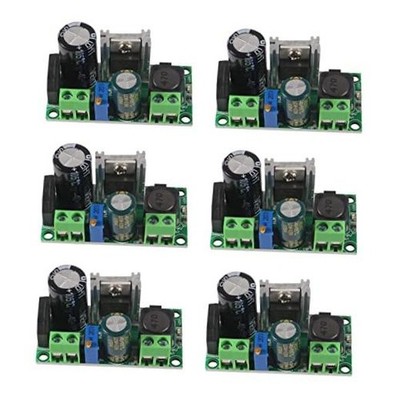 DIANN AC/DC to DC Step Down Buck Converter Voltage Regulator Power Supply 6pcs