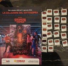 24 BOLLINI CONAD Collezione Stranger Things Netflix  punti Scad 27/1/2026