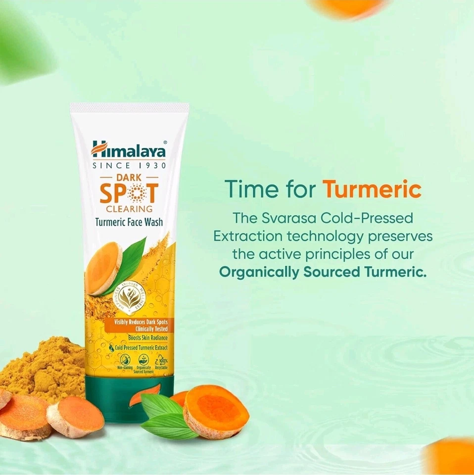 2 x 100ml  Turmeric Face Wash Reduce Dark Spots in 7 days Dark Spot Clearing - Image 4 of 4