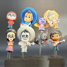 Disney Coco Mini Figurine Set 8pcs Miguel, Hector, Ernesto  Day of the Dead