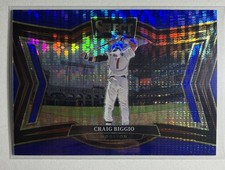 2025 Panini Select - Craig Biggio - #224 Diamond Level Prizm /99 - Astros
