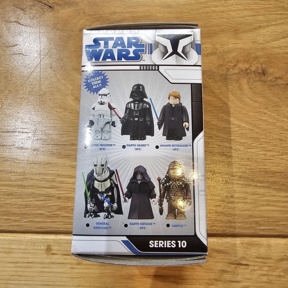 Star Wars Kubrick Series 10 Darth Vader Figure New Sealed - Image 2 of 2