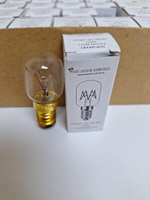 50x Universal Gerät Zwergbirne Lampe 15W 25W Schraube Bajonett SES E14