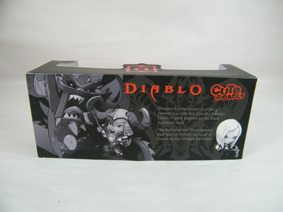 JUEGO DE 3 PIEZAS DIABLO BÁRBARO NIGROMANTE LINDO PERO MORTAL VENTISCA Foto 3 de 4