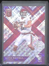 2018 Panini Elite Draft Picks Aspirations Rookie #139 Baker Mayfield No 70 of 99
