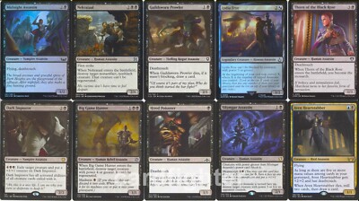 Custom Assassin Tribal Commander EDH Deck - Ramses, Assassin Lord - Etrata  MTG
