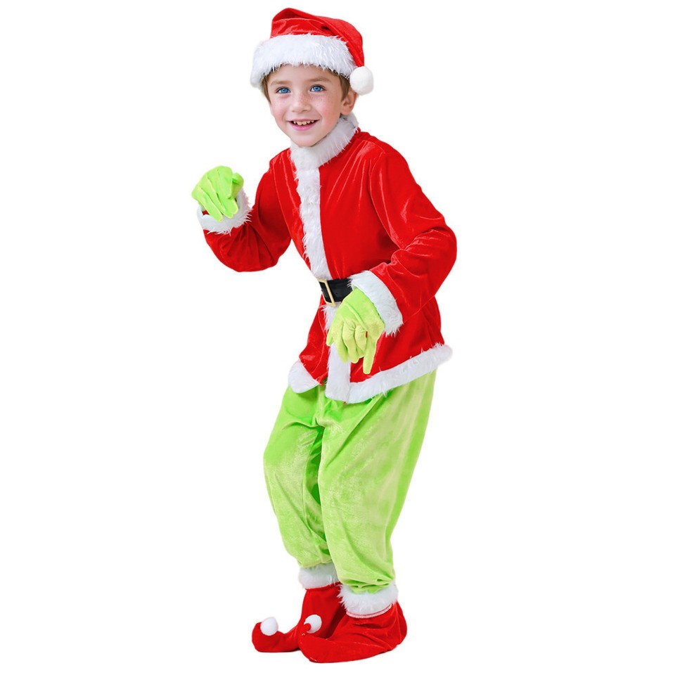 Grinch Kostum Kinder