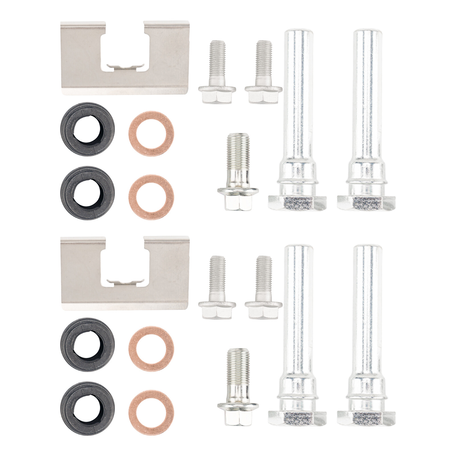 New Pair Rear Disc Brake Calipers w/Bracket For Honda CR-V 2.4L 2002 2003 2004