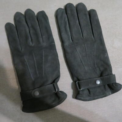 Barbour Gloves- Mens Black Leather -Thinsulate-MGL0007BK11