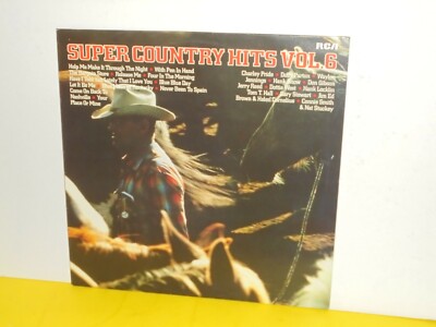 LP - SUPER COUNTRY HITS VOL. 6 - DOLLY PARTON, CONNIE SMITH, DOTTIE WEST...