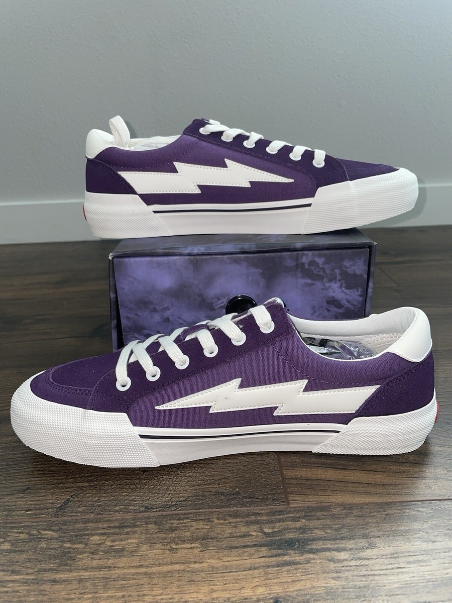 Size 10 - NEW REVENGE x STORM Vol. 2 Dark Violet / White Lightning
