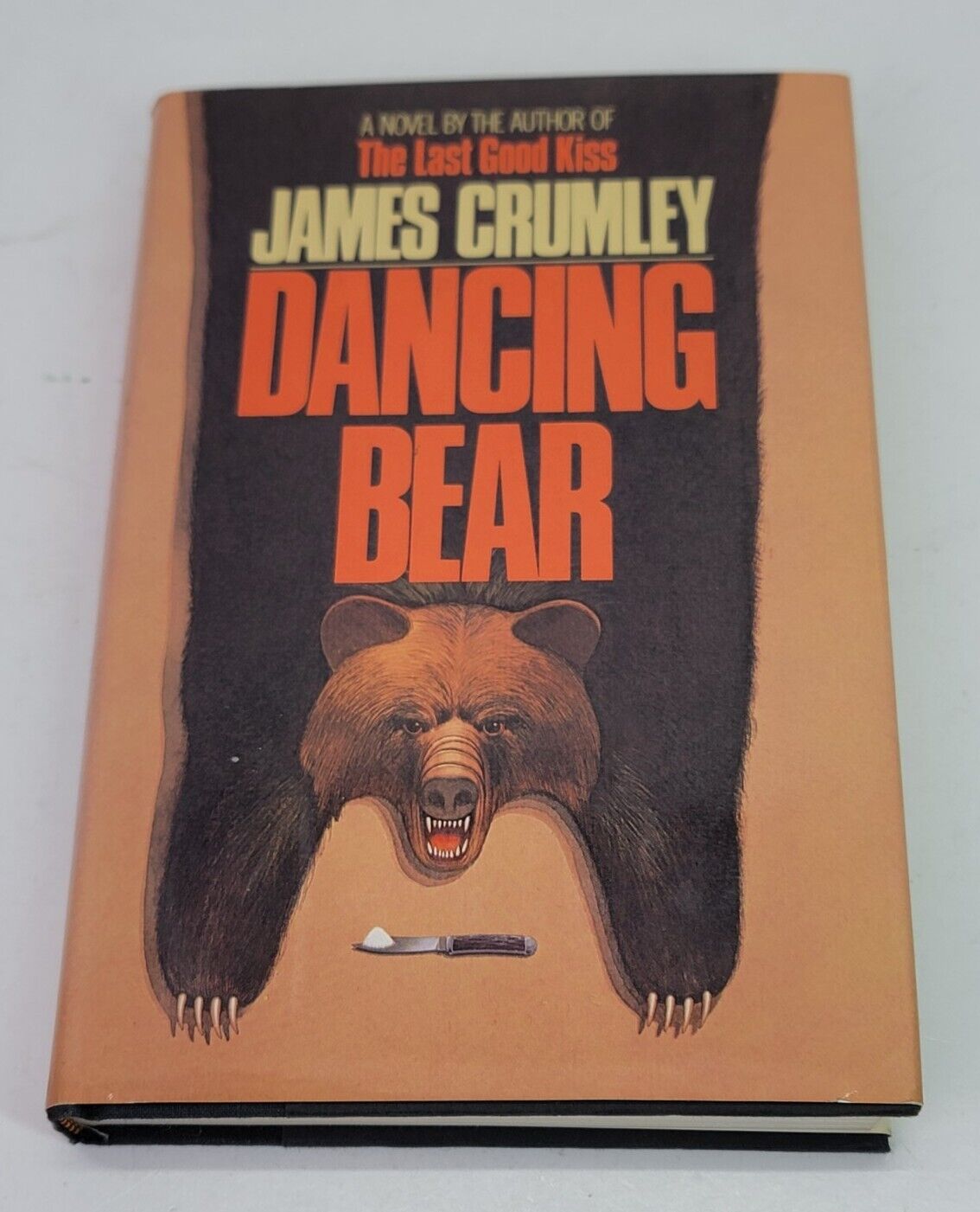 Dancing Bear by James Crumley 1983 HCDJ Book 1st Edition USA Random House
