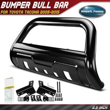 3.5 Bull Bar Bumper Grille Guard With Skid Plate For Toyota Tacoma 2005-2015