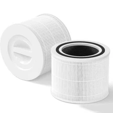 2 Pack Replacement Filter for LEVOIT Core 300 / 300S Air Purifier - White- New