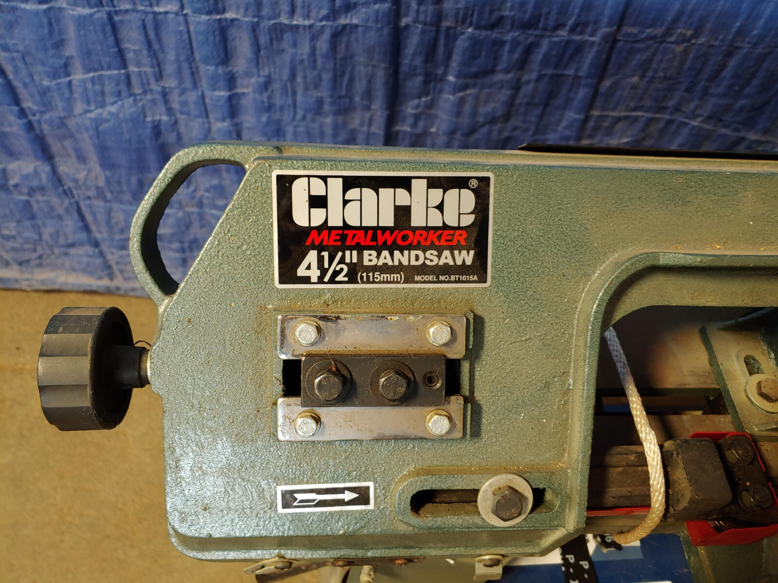 CLARKE METALWORKER 41/2" METAL CUTTING HORIZONTAL BAND SAW eBay